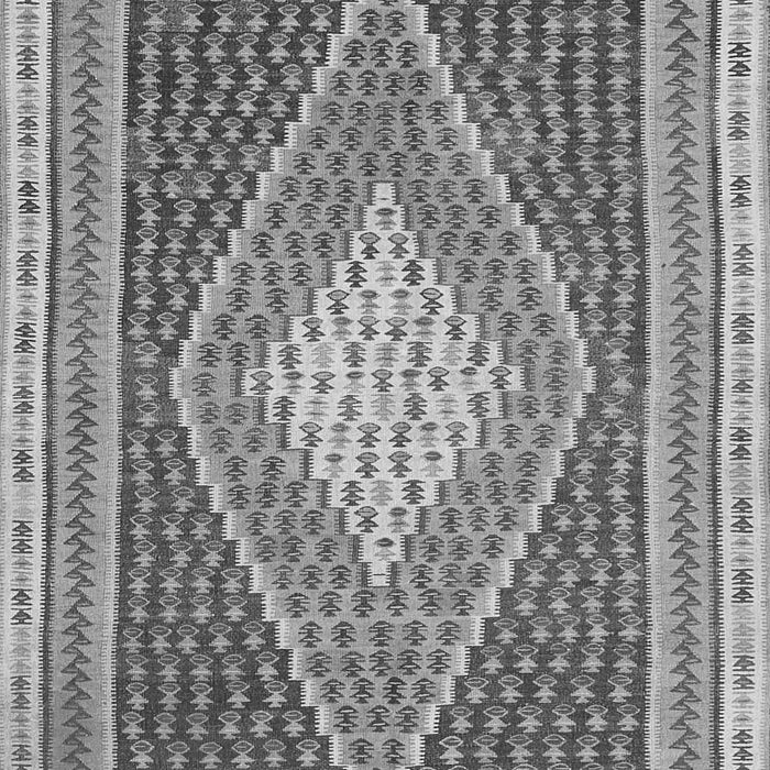 Serging Thickness of Machine Washable Abstract Gray Contemporary Rug, wshcon2958gry