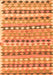 Oriental Orange Traditional Rug, con2959org