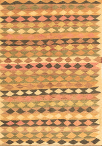 Oriental Brown Traditional Rug, con2959brn