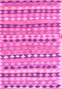 Oriental Pink Traditional Rug, con2959pnk