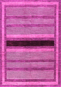 Abstract Pink Contemporary Rug, con295pnk