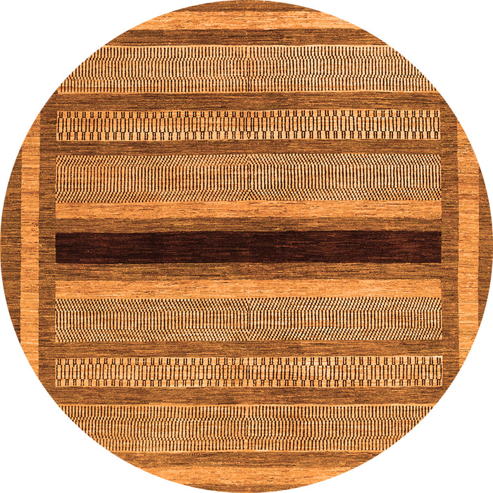 Machine Washable Abstract Orange Contemporary Area Rugs, wshcon295org