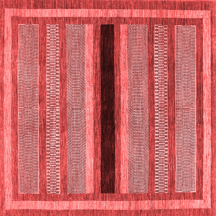Abstract Red Contemporary Rug, con295red