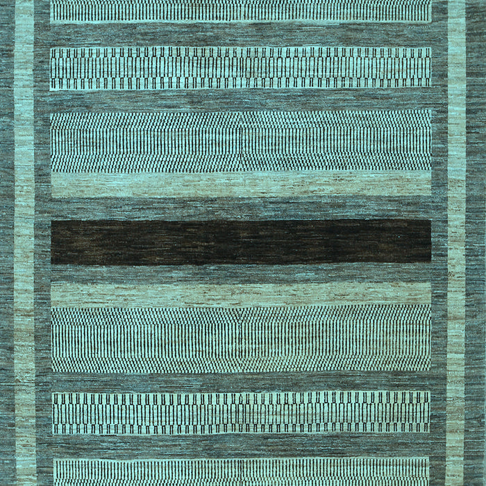 Abstract Light Blue Contemporary Rug, con295lblu