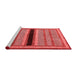 Contemporary Red Washable Rugs