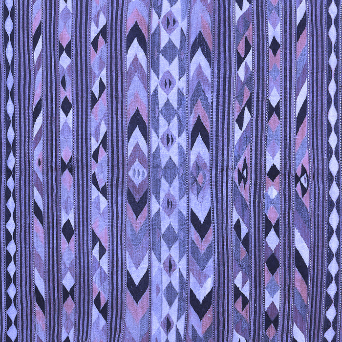 Square Machine Washable Oriental Blue Traditional Rug, wshcon2960blu