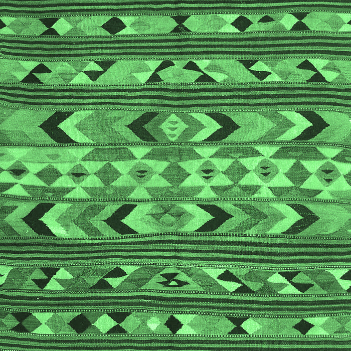 Oriental Emerald Green Traditional Rug, con2960emgrn