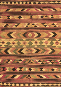 Oriental Brown Traditional Rug, con2960brn