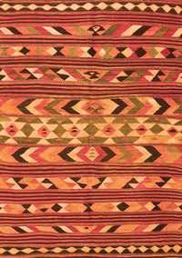 Oriental Orange Traditional Rug, con2960org