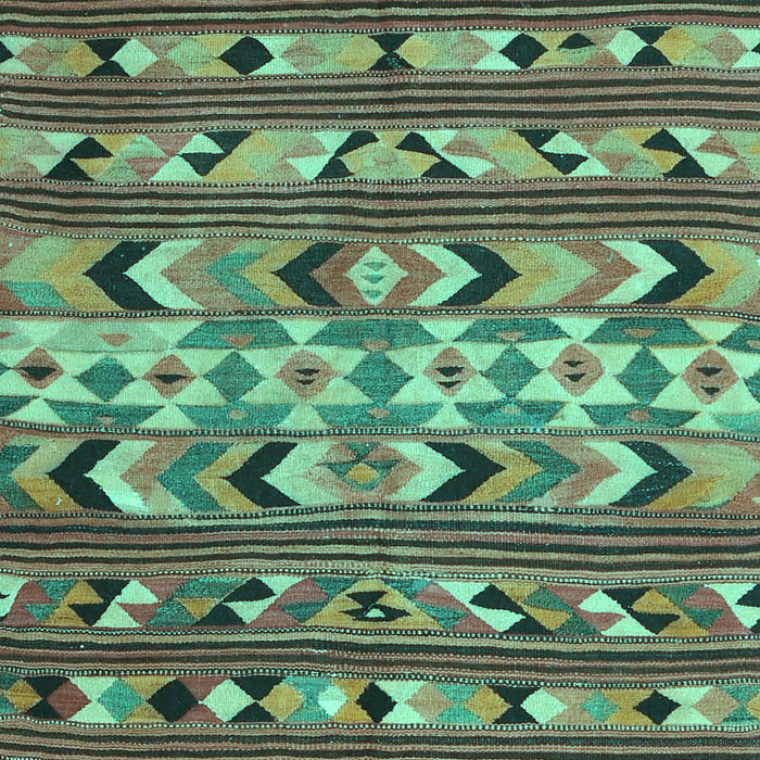 Oriental Turquoise Traditional Rug, con2960turq