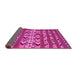 Sideview of Oriental Pink Traditional Rug, con2960pnk