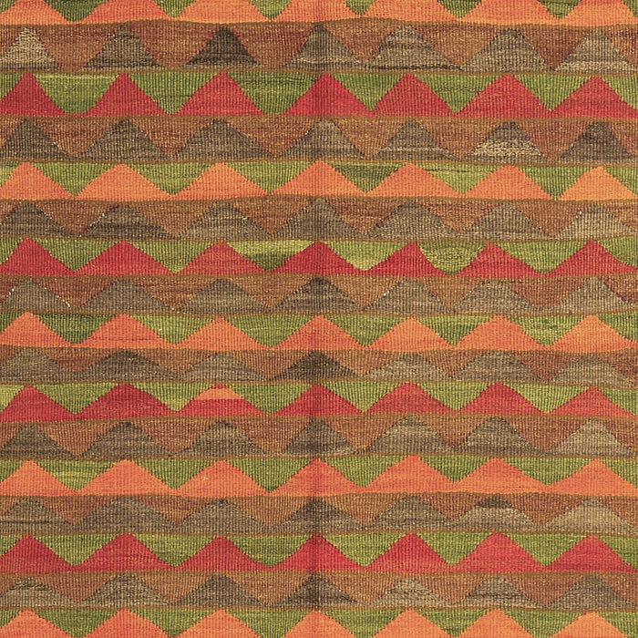 Machine Washable Oriental Brown Traditional Rug, wshcon2961brn