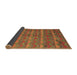 Sideview of Oriental Brown Traditional Rug, con2961brn