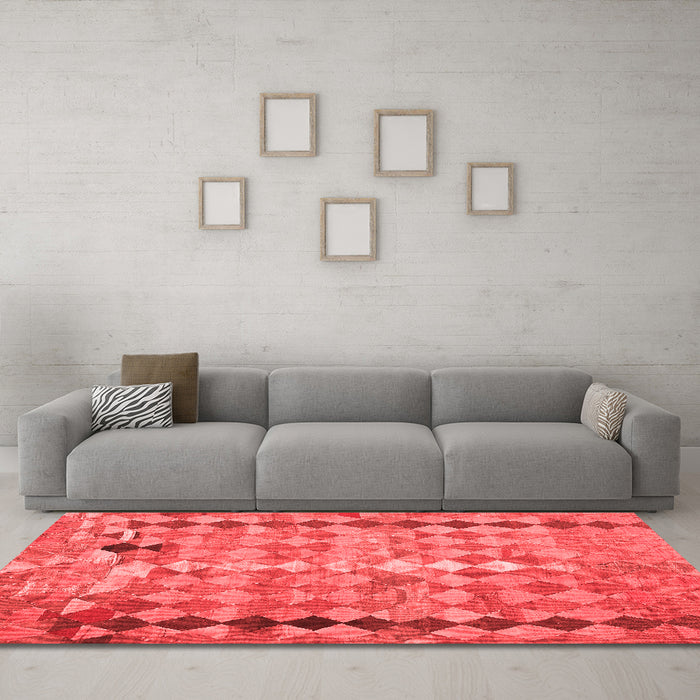 Traditional Red Washable Rugs