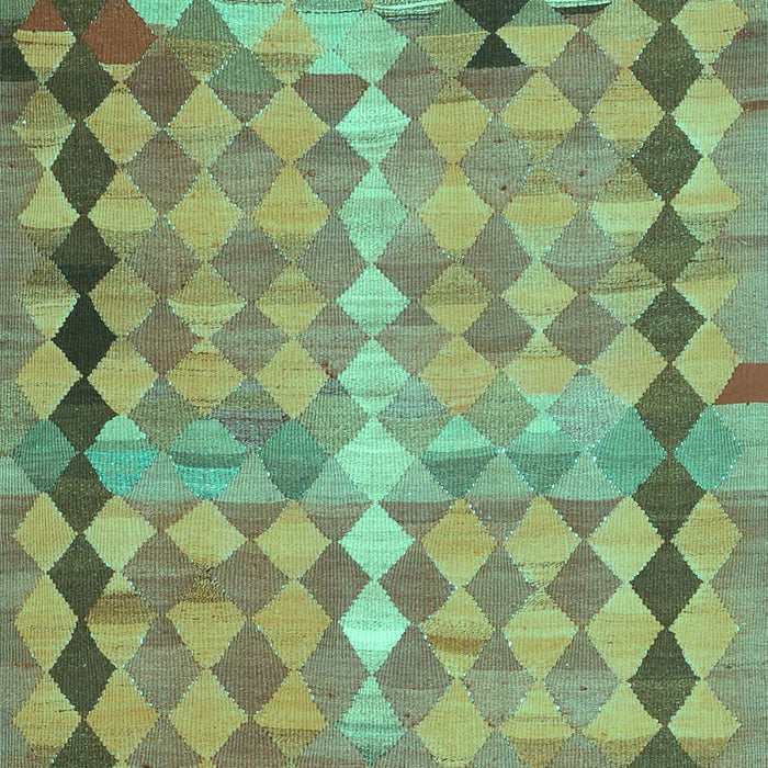 Oriental Turquoise Traditional Rug, con2962turq