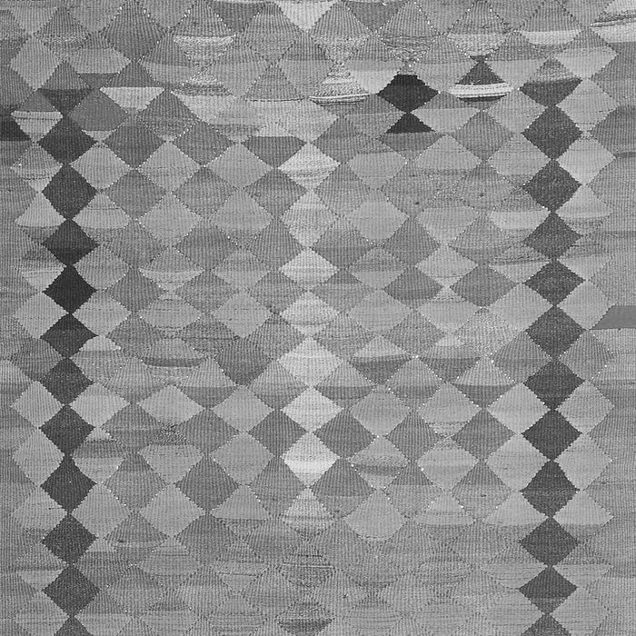 Round Machine Washable Oriental Gray Traditional Rug, wshcon2962gry