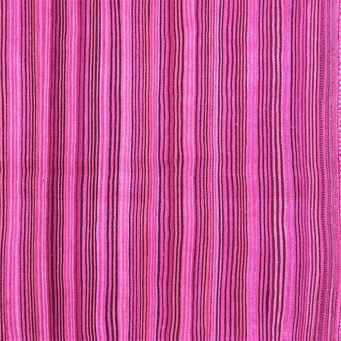 Square Machine Washable Oriental Pink Traditional Rug, wshcon2964pnk