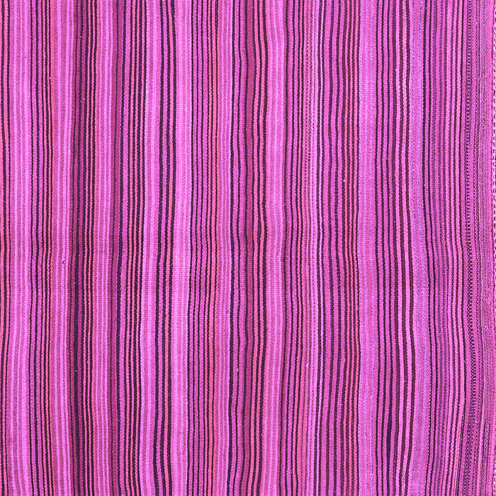 Square Machine Washable Oriental Purple Traditional Area Rugs, wshcon2964pur