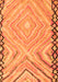 Serging Thickness of Machine Washable Oriental Orange Traditional Area Rugs, wshcon2965org