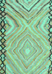 Oriental Turquoise Traditional Rug, con2965turq