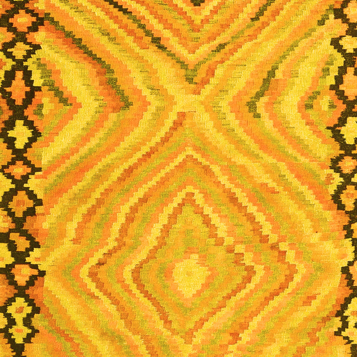 Oriental Yellow Traditional Rug, con2965yw