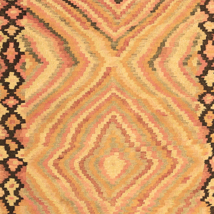 Machine Washable Oriental Brown Traditional Rug, wshcon2965brn