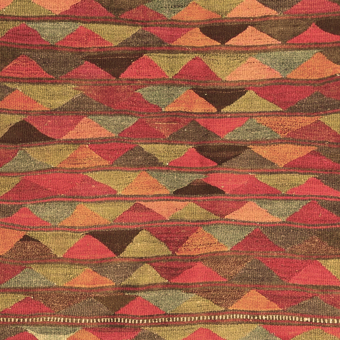 Machine Washable Oriental Brown Traditional Rug, wshcon2966brn