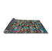 Sideview of Oriental Light Blue Traditional Rug, con2966lblu