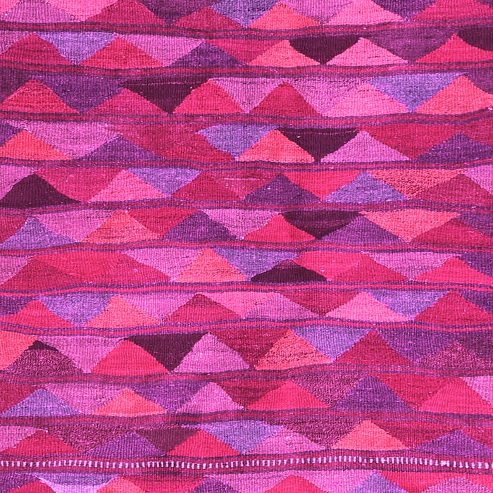 Machine Washable Oriental Pink Traditional Rug, wshcon2966pnk