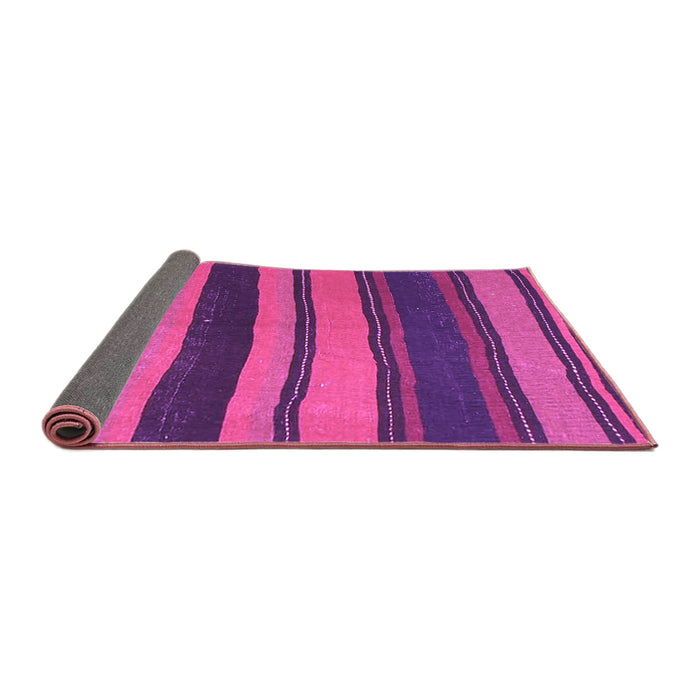 Sideview of Oriental Purple Traditional Rug, con2967pur