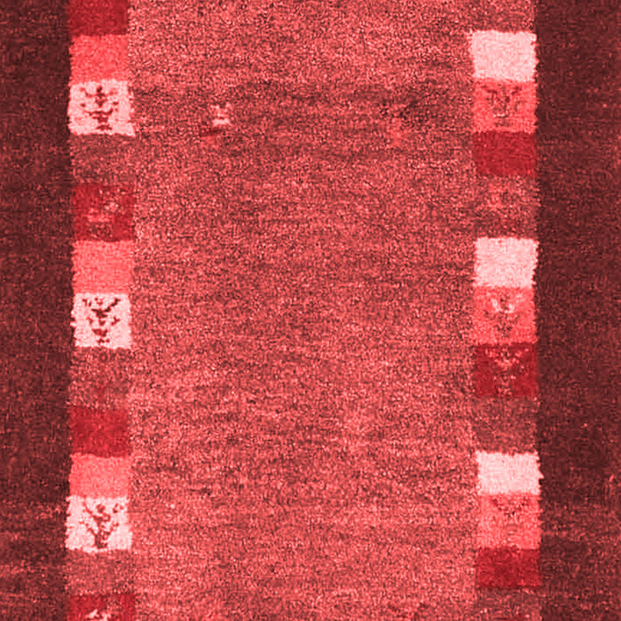 Machine Washable Abstract Red Contemporary Rug, wshcon2968red