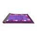 Sideview of Abstract Purple Contemporary Rug, con2968pur