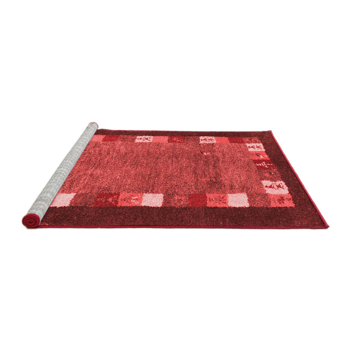 Contemporary Red Washable Rugs