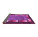 Sideview of Abstract Pink Contemporary Rug, con2968pnk