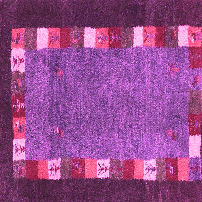 Square Abstract Pink Contemporary Rug, con2968pnk