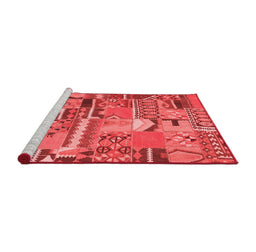 Transitional Red Washable Rugs