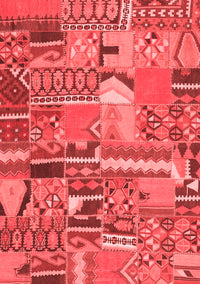 Patchwork Red Transitional Rug, con2969red