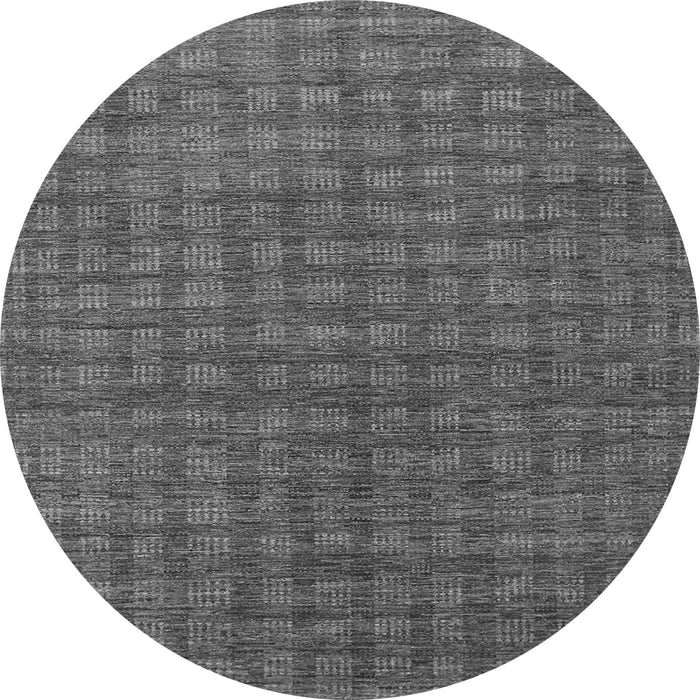 Square Abstract Gray Contemporary Rug, con296gry
