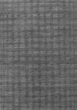 Abstract Gray Contemporary Rug, con296gry
