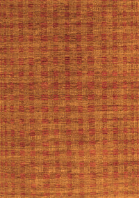 Abstract Orange Contemporary Rug, con296org