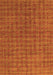 Abstract Orange Contemporary Rug, con296org