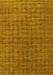 Abstract Yellow Contemporary Rug, con296yw