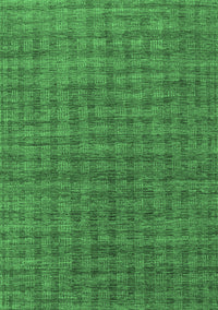 Abstract Emerald Green Contemporary Rug, con296emgrn