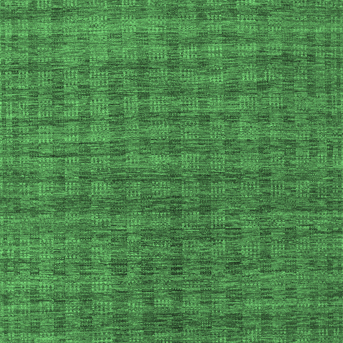 Abstract Emerald Green Contemporary Rug, con296emgrn