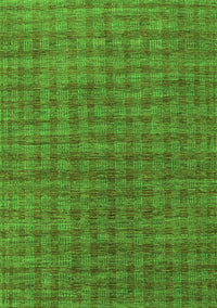 Abstract Green Contemporary Rug, con296grn