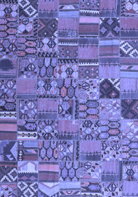 Patchwork Blue Transitional Rug, con2970blu