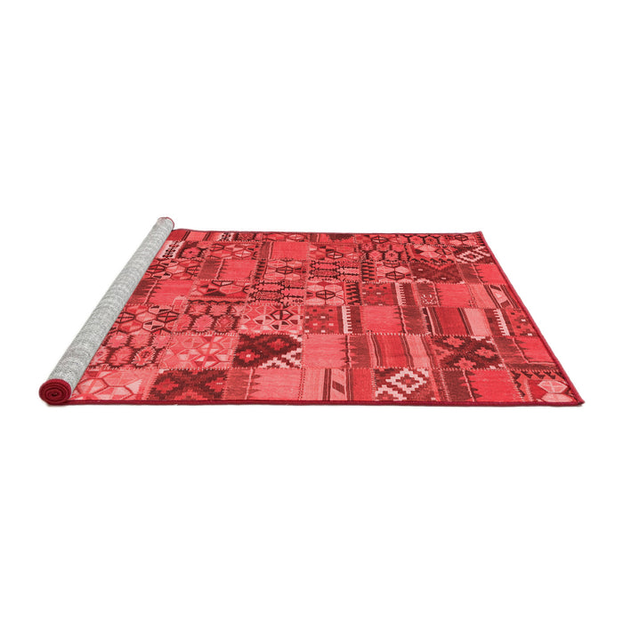 Transitional Red Washable Rugs