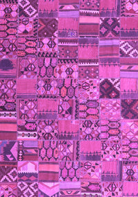 Patchwork Purple Transitional Rug, con2970pur