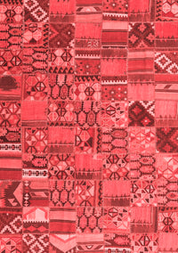 Patchwork Red Transitional Rug, con2970red