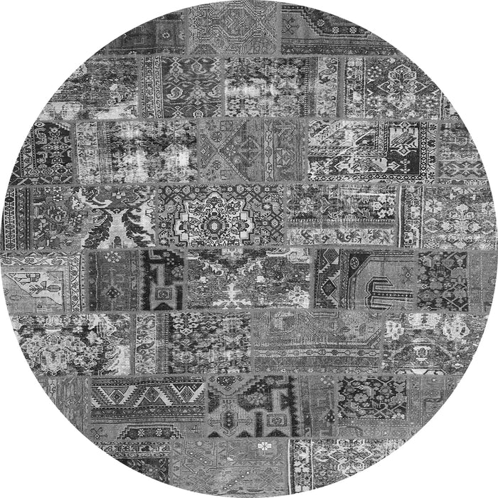 Machine Washable Abstract Gray Contemporary Rug, wshcon2971gry